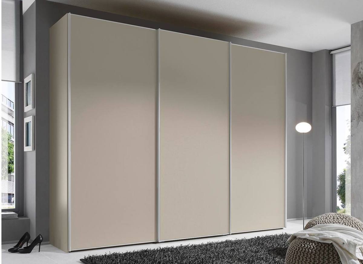 Goossens Kledingkast Big Choice Type 01 163, Slaapkamerkast 249 cm breed, 222 cm hoog, 3 schuifdeuren