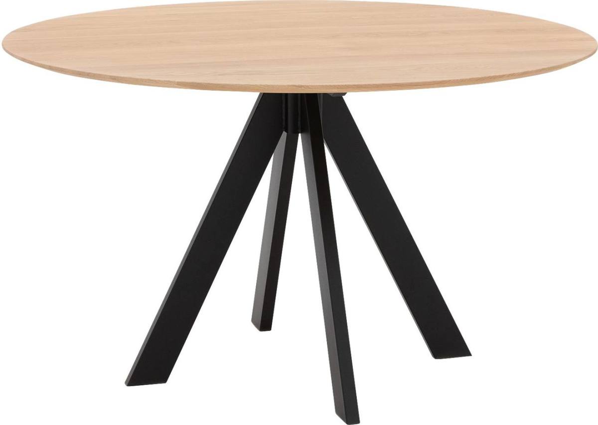 Goossens Excellent Eettafel Ferris Piramide Poot, Rond 120 x 120 cm