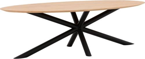 Goossens Excellent Eettafel Gs-1302, Ovaal 240 x 130 cm