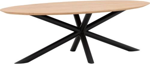 Goossens Excellent Eettafel Gs-1302, Ovaal 220 x 120 cm