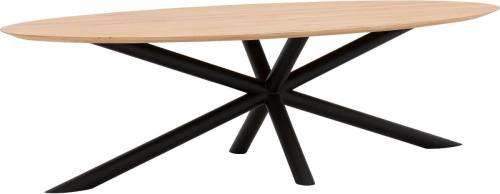 Goossens Excellent Eettafel Gs-1302, Ovaal 260 x 130 cm