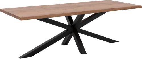 Goossens Eettafel Blade, Boomstamblad 240 x 100 cm 5 cm dik