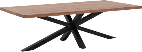 Goossens Eettafel Blade, Strak blad 260 x 100 cm 6 cm dik