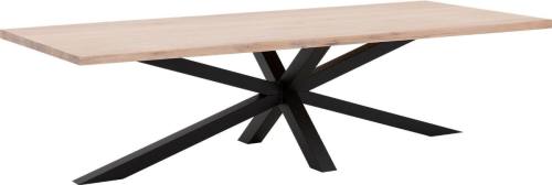 Goossens Eettafel Blade, Strak blad 300 x 100 cm 6 cm dik