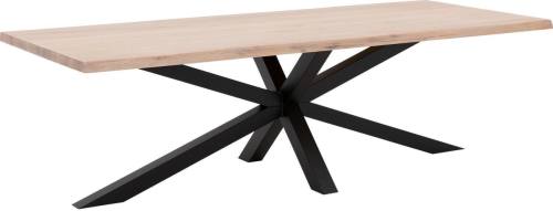 Goossens Eettafel Blade, Boomstamblad 260 x 100 cm 5 cm dik