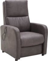 Goossens Relaxstoel Tobias, Relaxfauteuil medium - lift up system + 2 motors (120 kg)