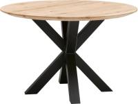 Goossens Eettafel Stef, Rond 130 x 130 cm