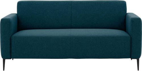 Goossens Bank Key West blauw, stof, 2,5-zits, modern design