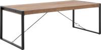 Goossens Basic Eettafel Arcade, 220 x 100 cm