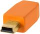 Tether Tools TetherPro USB 2.0 A/MiniB 5 Pin 4.6m oranje