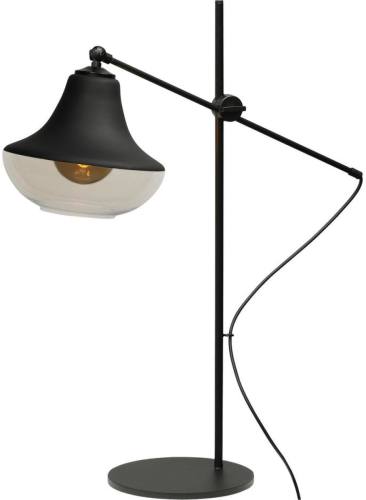 Goossens Excellent Tafellamp Oscar, Tafellamp met 1 lichtpunt trechter 71 cm