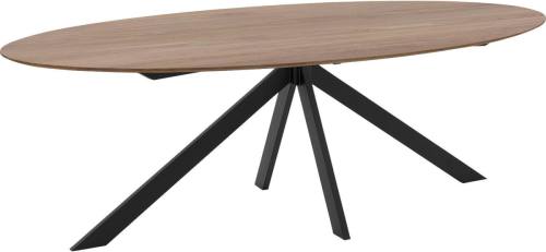 Goossens Excellent Eettafel Ferris Piramide Poot, Ovaal 240 x 130 cm