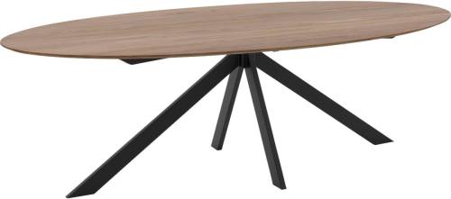 Goossens Excellent Eettafel Ferris Piramide Poot, Ovaal 260 x 130 cm