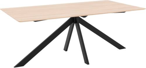 Goossens Excellent Eettafel Ferris Piramide Poot, Rechthoekig 180 x 100 cm