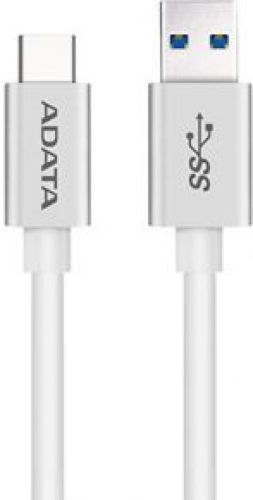 ADATA USB-C - USB 3.0, 1m 1m USB C USB A Mannelijk Mannelijk Wit USB-kabel