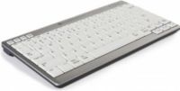 BakkerElkhuizen UltraBoard 950 Wireless toetsenbord RF Draadloos Ä„Å½ERTY Belgisch Grijs, Wit