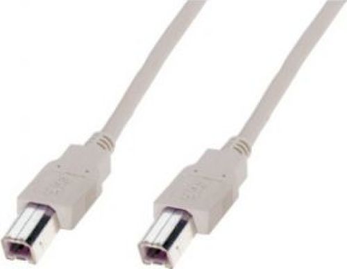 Assmann Electronic AK 673-1 1m USB B USB B Beige USB-kabel