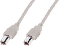 Assmann Electronic AK 673-1 1m USB B USB B Beige USB-kabel