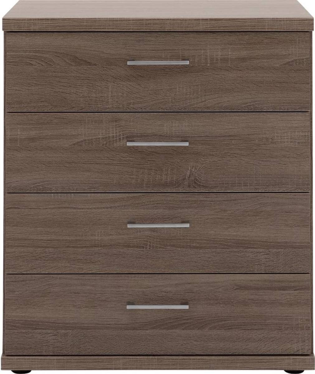 Goossens Ladekast Verto, Commode 4 laden 75 cm breed