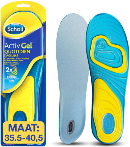 Scholl ActiveGel Vrouw zolen - elke dag