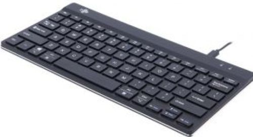 R-Go Tools R-Go Compact Break Toetsenbord, QWERTY (US), zwart, bedraad