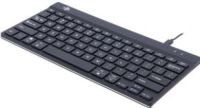 R-Go Tools R-Go Compact Break Toetsenbord, QWERTY (US), zwart, bedraad