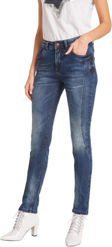 RICK CARDONA by Heine Skinny fit jeans met gebruikt effect