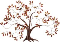 Home affaire Sierobject voor aan de wand Boom Wanddecoratie, wanddecoratie, van metaal