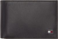 Tommy hilfiger Portemonnee ETON MINI CC FLAP & COIN POCKET van echt leer