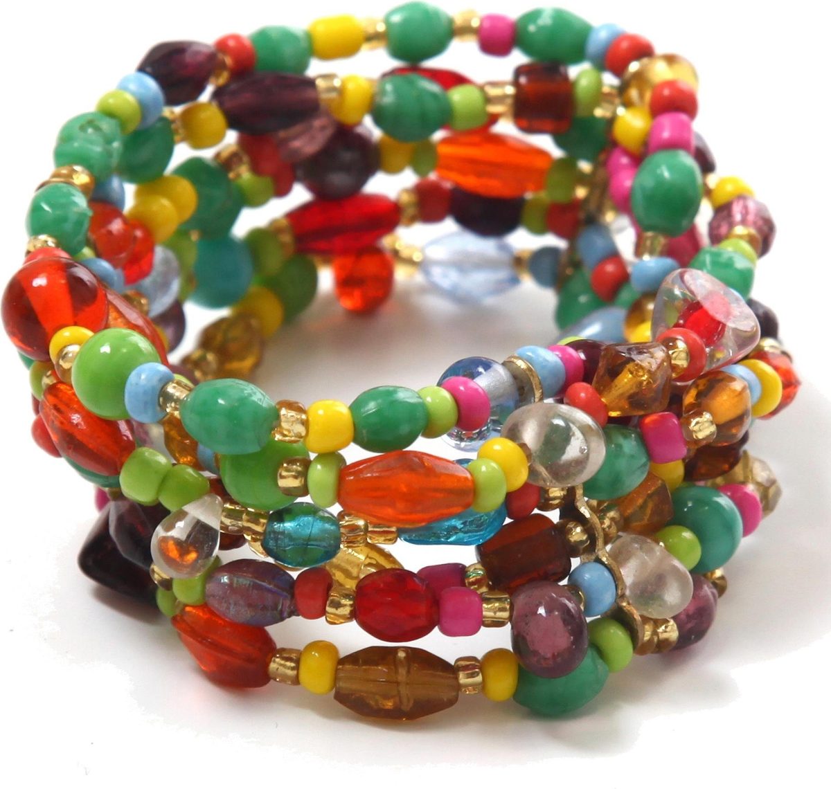 COLLEZIONE ALESSANDRO Armband A2431-F29 met glaskralen