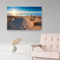 Reinders! Artprint op hout Decoratief paneel 60x90 Dune Path