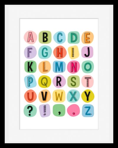 Home affaire Wanddecoratie Letters met frame
