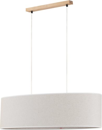 OTTO products Hanglamp EMMO Hoogwaardige linnen-katoen lampenkap, natuurproduct met FSC®-certificaat, geschikt voor LM E27 - exclusief, Made in Europe (set, 1 stuk)