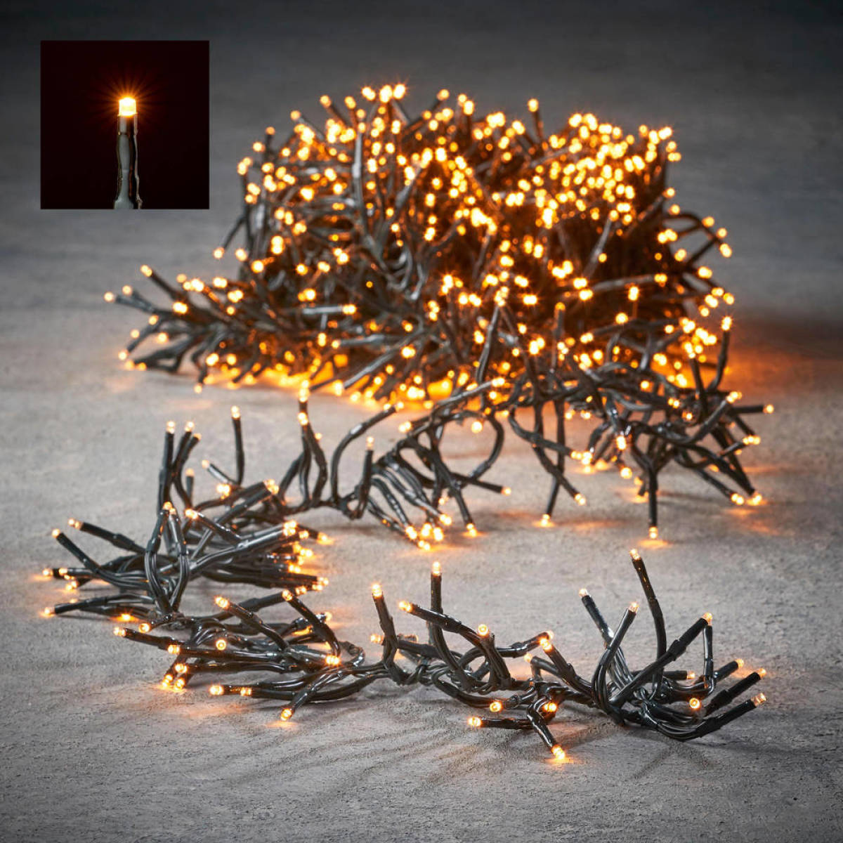 Luca Lighting kerstverlichting cluster (1152 LED)