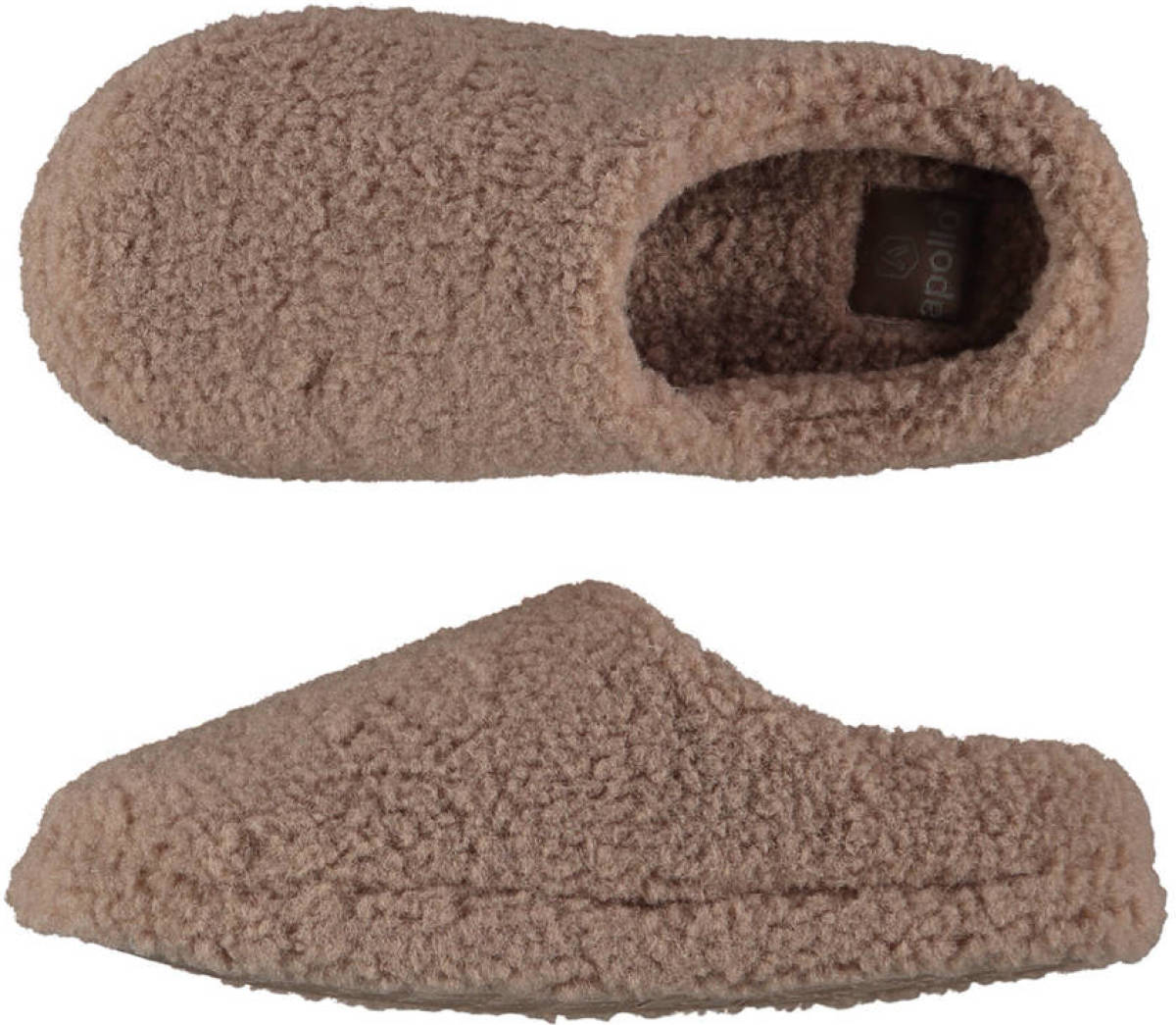 Apollo pantoffles taupe