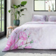 Manilla Satin Helena Pink 1-persoons (140 x 200/220 cm + 1 kussensloop) Dekbedovertrek