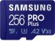 Samsung PRO Plus 256GB microSDXC Micro SD-kaart Blauw