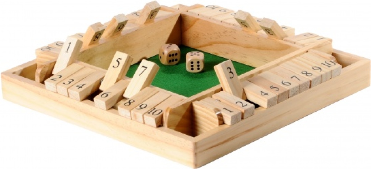 Longfield Games Shut The Box Dobbelspel