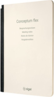 Sigel notitieblok Conceptum A5 vergader crème 92 pagina's