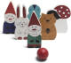 BS Toys kegelset Forest Friends hout 7 delig