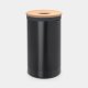 Brabantia Wasbox 60 liter met kurken deksel - Matt Black