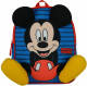 Disney rugzak Mickey Mouse 3D jongens 31 cm polyester blauw