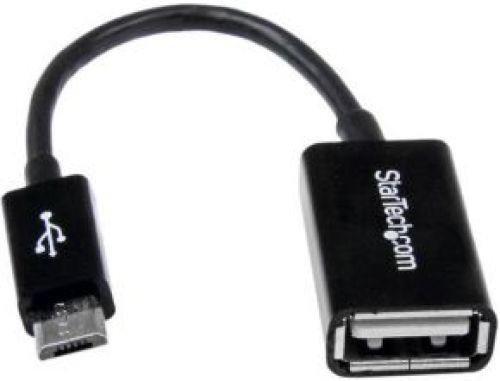 Divers StarTech.com Micro-USB-naar-USB-OTG-hostadapter M/F 12 cm