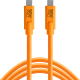 Tether Tools USB-C naar USB-C 4.60m oranje