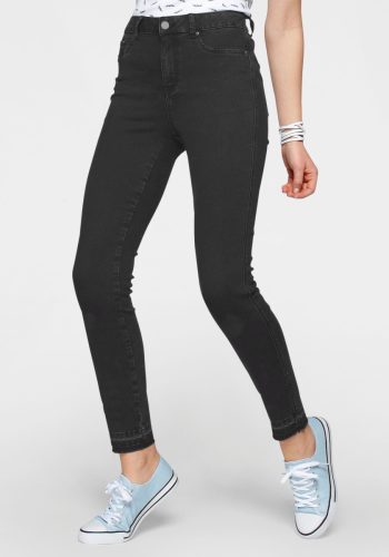 Arizona Skinny fit jeans Ultra Stretch Highwaist met open zoom