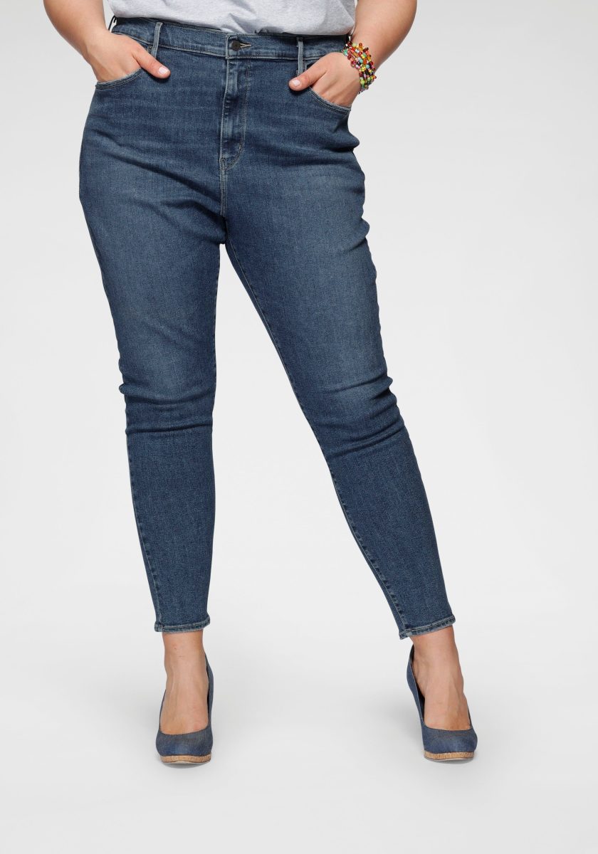 Levi's Plus Levi's® Plus Skinny fit jeans Mile High met ultrahoge band