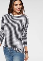 Marc O'Polo Shirt met lange mouwen met lichte boothals