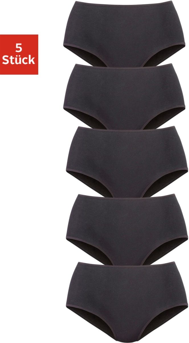 Go in Tailleslip in klassieke unikleuren (5 stuks)
