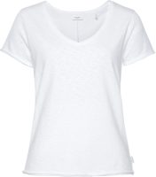 Marc O'Polo DENIM T-shirt met afgeronde v-hals