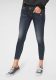 GANG Skinny fit jeans Faye in flanking-stijl